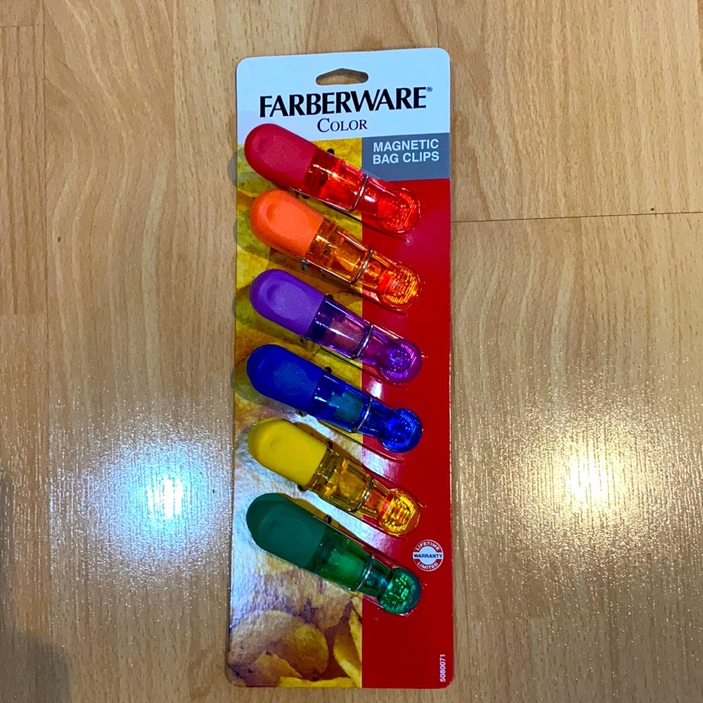 Farberware Magnetic Bag Clips